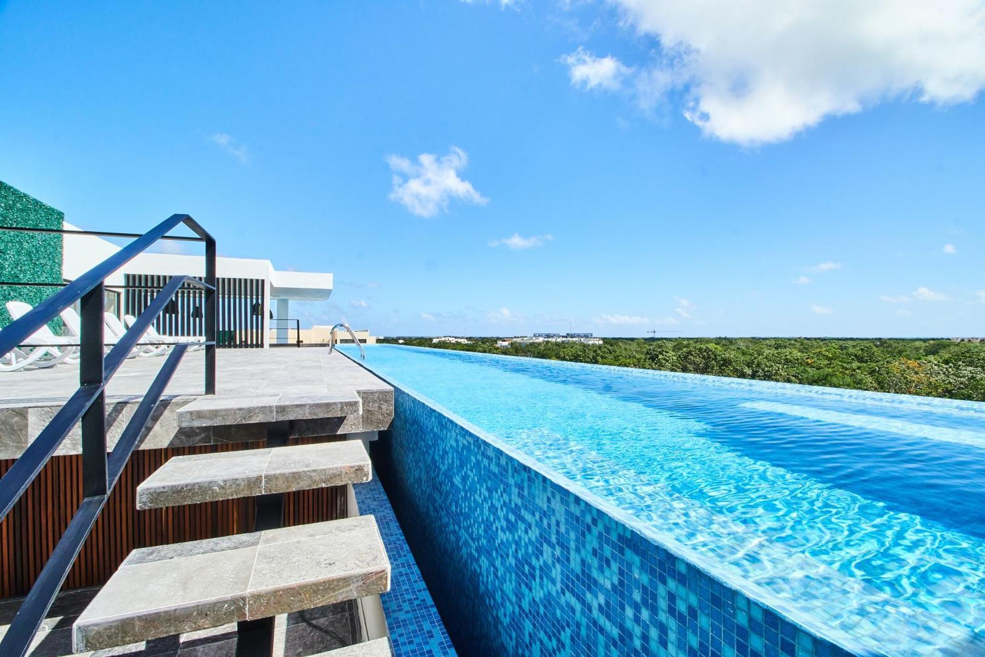 Luxury Penthouse With Private Pool In Aldea Zama Apartment Tulum Bagian luar foto